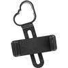 JEWEDECO Adattatore per Smartphone per Monoculare 10x20 in Abs Nero | Clip per Foto e Video, Installazione Semplice, per Telescopio Monoculare 10x20