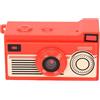Sxhlseller Videocamera Digitale retrò a Forma di Portachiavi, Video 2K, | Videocamera stile vintage, formato tascabile, fotografia di viaggio, obiettivo autofocus, luce di riempimento a LED