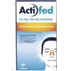 Actifed 2,5 mg 12 Compresse Congestione Nasale e Raffreddore