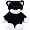 TY 65014 Bessie, Gatto, Attic Treasures, Bianco/Nero, 20 cm