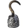 Carnival Toys Gancio Pirata - Accessorio Costume Pirata Adulto, Mano Finta con Uncino, Ideale per Carnevale, Halloween e Feste a Tema