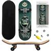 QYEHF Mini Skateboard da Dita, Set di Mini Skateboard per Dita,Regalo di Compleanno-verde