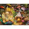 Buffalo Games - Aimee Stewart - Merry Mushroom Cottage - Puzzle da 1000 pezzi per adulti Puzzle impegnativo perfetto per serate di gioco - Dimensioni del puzzle finito: 26,75 x 19,75