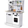 Hape Cucina giocattolo con effetti luminosi e sonori, in legno, dai 3 anni in su