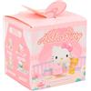Hello Kitty - Blind Box Serie Dolce Cuore, 1 Figura Pop a Sorpresa su 9, Unboxing ed Arrivo Casuale, Mini Box Trasparente 7x7cm, Collezionabile, Giochi Preziosi