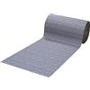 SaRani Tappeto Guida Passatoia Corsia Cucina Gomma Antiscivolo a Tinta Unita Grigio (400x50 cm)
