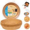 RAYPOW Carta per friggitrice ad aria, quadrata, 20-24 cm, forme monouso per forno, senza BPA, accessori per friggitrice senza olio, 200 pezzi