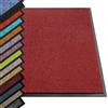 KARAT - Tappeto antisporco Sky - Zerbino per porta antiscivolo e facile manutenzione - Zerbino per interni ed esterni - Tappeto per porta a pelo melange - rosso, 90 x 150 cm