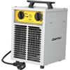 DAHTEC Termoventilatore 3000 W - Radiatore Elettrico Avanzato - Basso Consumo - Inclinazione naturale di 3,5°, Termostato e Protezione da Surriscaldamento - per Casa, Bagno o Il Cantiere