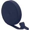 QUARKZMAN 23 Iarde Nastro Twill in Cotone, Nastro a Spina Pesce da 3/4 Pollici per Sbieco per Vestiti, Cucito, Artigianato Fai-Da-Te (Blu Scuro)