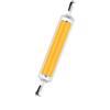 LISOCLU Lampadina Led R7S 220V Dimmerabile J-Tipo 118MM 40W Bianco Naturale | Lampadina R7S Led Cob Vetro Tipo J 220V Dimmerabile (78MM 5-10W/118MM 10-40W),Fascio 360°,Ip43. Sostituzione Alogena.