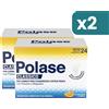 Polase Classico Magnesio E Potassio Integratore Alimentare Sali Minerali Gusto Arancia 2 confezioni da 24 Bustine