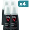 Vichy Homme Deodorante 24h Spray Ultra-fresco Testato Dermatologicamente 4 confezioni da 100ml