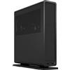 Fractal Design Case PC Mini Tower, Fractal Design Ridge Black mITX, PCIe 4.0, 2 ventole PWM da 140 mm, USB 3.1 Gen 2 Type-C, USB 3.0