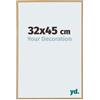 yd. Your Decoration - Cornice 32x45 cm - Faggio Chiaro - Cornice Decorativa Parete in Plastica con Vetro in acryl - Antiriflesso - 32x45 Cornice - Evry