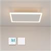 byecold Riscaldamento a infrarossi a soffitto, 790 Watt, riscaldamento a infrarossi a soffitto con illuminazione a LED, stufa da soffitto con termostato telecomando, riscaldamento elettrico, pannello