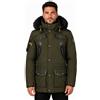 Geographical Norway Acrobate Men - Parka Caldo Uomo Per L'Autunno-Inverno - Cappotto Impermeabile Cappuccio - Giacca Antivento Calda Uomo - Abito Ideale Per Gli Uomini