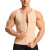 Junlan Canottiere Uomo Cotone Pancera Contenitiva Uomo Maglietta Palestra Intimo Uomo T Shirt Sportivo Fascia Pancia Uomo