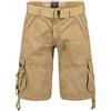 Geographical Norway GEO Norway/Geographical Norway Pantheon Men - Pantaloncini/Bermuda Uomo - Pantaloni Cargo in Cotone, Abbigliamento da ragazzo/Uomo per l'estate - Pantaloncini e Bermuda