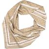 LUMBERJACK Sciarpa Donna Pura Seta, Foulard Fazzoletto da Collo, Fantasia Logo Monogram e Catena, Quadrato 90x90 cm, Con Scatola Regalo