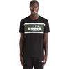 Diadora T-Shirt SS Logo Color 55016 - Empire Red, Size Large 55016 - Empire Red Large