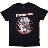 Rock Off officially licensed products System Of A Down Mushroom People T Shirt