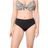 YSABEL MORA. Slip Bikini Modellante Vita Alta Micropiqué. Compressione Addome, Tessuto Testurizzato Micropiqué. Collezione Vanila.