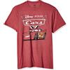 Disney Cars Lightning McQueen T-Shirt Uomo