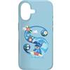 Disney Custodia per iPhone 17 Monogramma dell'alfabeto Disney Lilo e Stitch lettera S per Stitch