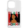 Black Queen Shopp Custodia per iPhone 14 Pro Max mamma nera melanina donna afrocentrico donne afrocentriche