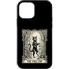 Merry Yule Happy Winter Solstice Holiday Custodia per iPhone 12 mini Il gatto Yule Solstizio d'inverno felice Yule Yuletide Natale