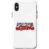 Funny Apple Picking Crew Fruit Stand Fal Custodia per iPhone X/XS Apple Picking Crew Divertimento Autunno Tempo Attività All'aperto Amante