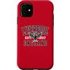 Desert Merch Liverpool England Shop Custodia per iPhone 11 Liverpool England - Ali di fegato con stampa in bianco e nero