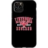 Desert Merch Liverpool England Shop Custodia per iPhone 11 Pro Liverpool England - Ali di fegato con stampa rossa e bianca