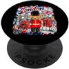 Bahaa's Tee I Love London, opera d'arte da viaggio simbolo della Royal London Teddy Guard PopSockets PopGrip Adesivo