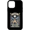 Merry Yule Happy Winter Solstice Holiday Custodia per iPhone 12 mini Felice Solstizio d'Inverno Yule Wiccan Festival Vacanza pagana