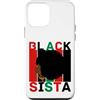Black Queen Shopp Custodia per iPhone 12 mini nero sista melanina donna afro-americana donne afrocentriche