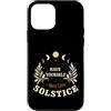 Merry Yule Happy Winter Solstice Holiday Custodia per iPhone 12 mini Ti auguro un buon piccolo solstizio di Natale Yule