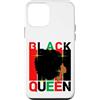 Black Queen Shopp Custodia per iPhone 12 mini regina nera melanina donna afro-americana donne afrocentriche