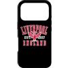 Desert Merch Liverpool England Shop Custodia per iPhone 17 Pro Liverpool England - Ali di fegato con stampa rossa e bianca