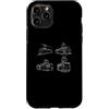 Tram Car Bus And Public Transport Appare Custodia per iPhone 11 Pro Tram Veicolo Treno Tram Trolley Funivia Gondola