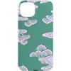 generic Custodia per iPhone 15 Plus Pino giapponese che scorre acqua grafica