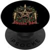 Merry Yule Happy Winter Solstice Holiday Beato Yule Solstizio d'Inverno Yuletide Natale Wicca PopSockets PopGrip Adesivo