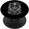 Merry Yule Happy Winter Solstice Holiday Buon Natale pagano del solstizio PopSockets PopGrip Adesivo