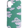 generic Custodia per iPhone 16 Plus Pino giapponese che scorre acqua grafica