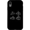 Tram Car Bus And Public Transport Appare Custodia per iPhone XR Tram Veicolo Treno Tram Trolley Funivia Gondola