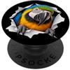 4ParrotLovers Divertente pappagallo che sbircia carino zoo amante degli animali PopSockets PopGrip Adesivo