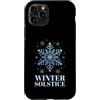 Merry Yule Happy Winter Solstice Holiday Custodia per iPhone 11 Pro Solstizio d'inverno Felice Yule Yuletide Buon Natale
