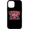 Desert Merch Liverpool England Shop Custodia per iPhone 12 mini Liverpool England - Ali di fegato con stampa rossa e bianca
