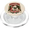 Christmas Season Divertente Natale Ghost Reader Holiday Book Lover PopSockets PopGrip per MagSafe